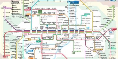 뮌헨 s1 기차 맵