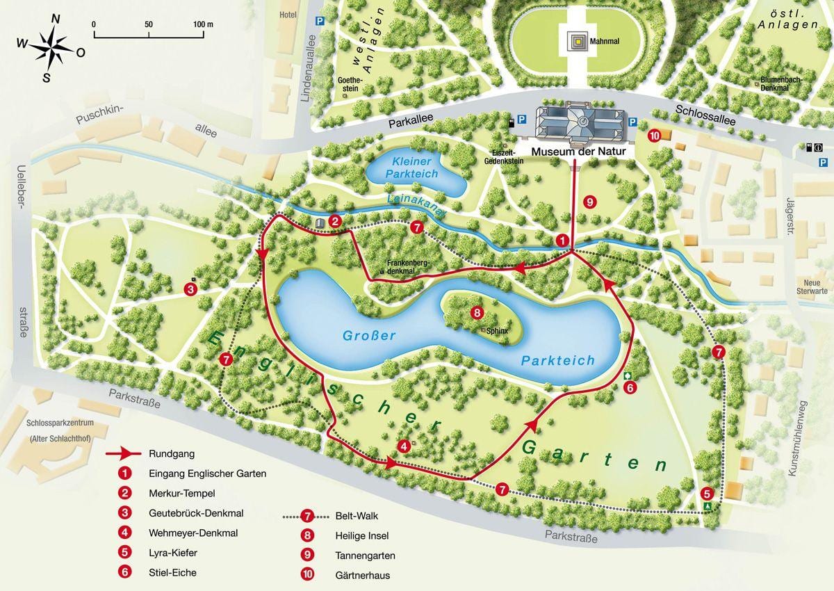 지도 englischer garten