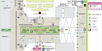 Muc2 터미널 지도