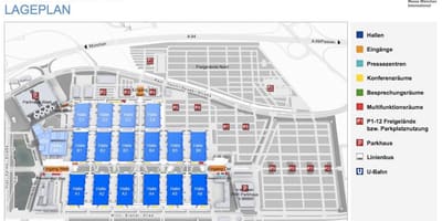 Messe munchen 지도