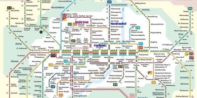 뮌헨 s bahn 지도